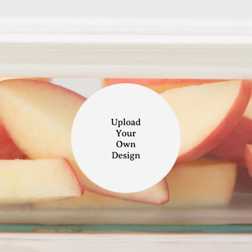Create Your Own Simple Custom Circle Waterproof   Labels