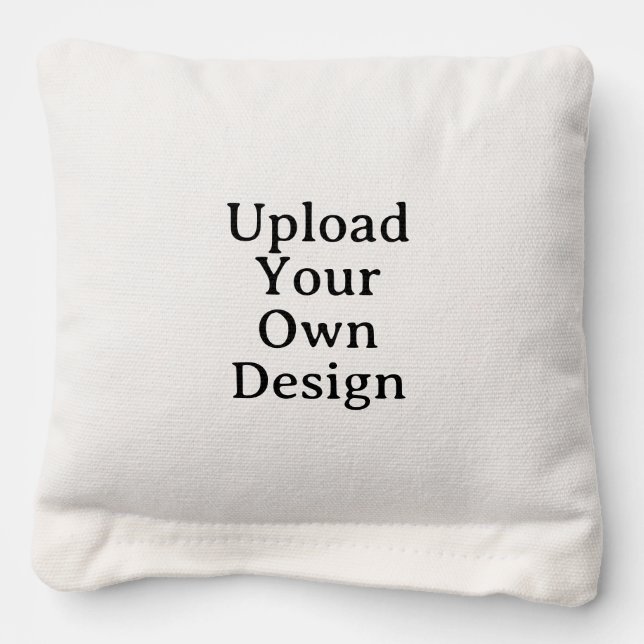 Create Your Own Simple Custom Cornhole Bags (Front)