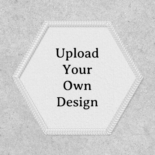 Create Your Own Simple Custom Flat-Top Hexagon Patch