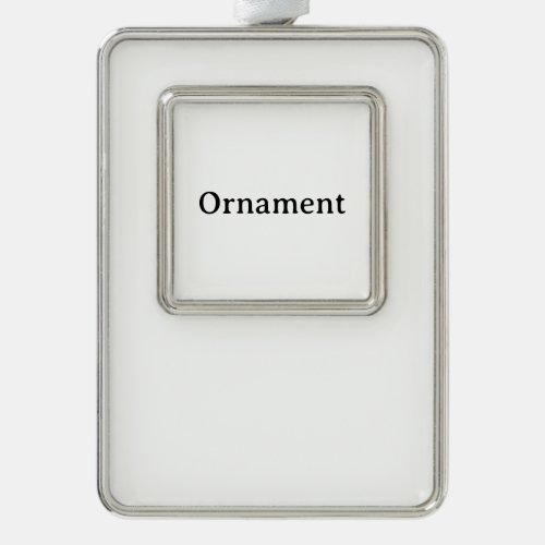 Create Your Own Simple Custom Framed  Christmas Ornament