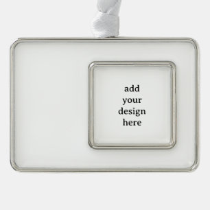 Create Your Own Simple Custom Framed Christmas Ornament