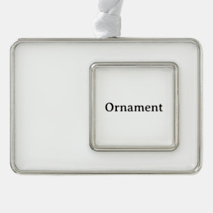 Create Your Own Simple Custom Framed Christmas Ornament