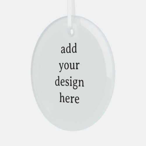Create Your Own Simple Custom Glass Circle Ornament