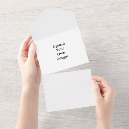 Create Your Own Simple Custom High Definition All In One Invitation