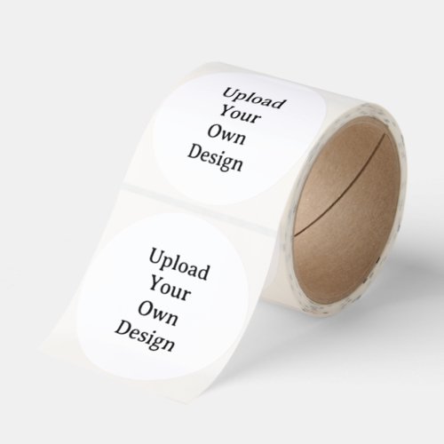 Create Your Own Simple Custom Large 3" Classic Round Sticker