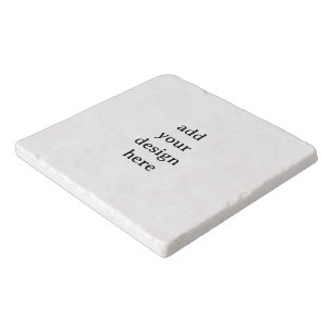 Create Your Own Simple Custom Marble Stone Trivet
