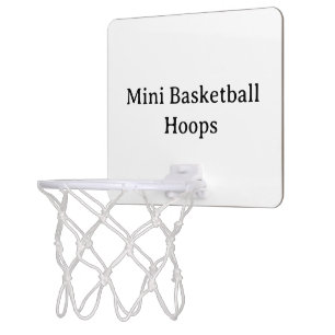Create Your Own Simple Custom Mini Basketball Hoop