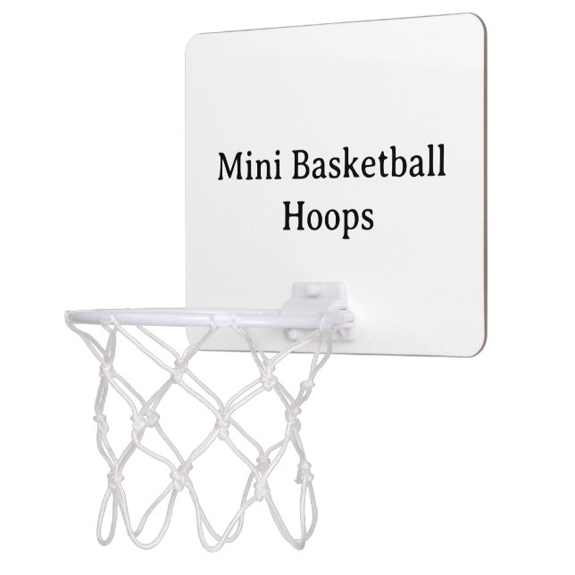 Create Your Own Simple Custom Mini  Basketball Hoop (Left)