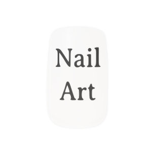 Create Your Own Simple Custom  Minx Nail Art