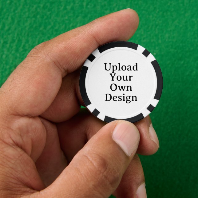 Create Your Own Simple Custom Poker Chips (Hand)