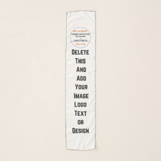 Create Your Own Simple Custom Professional Scarves