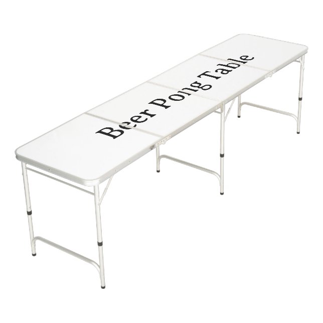 Create Your Own Simple Custom Regulation Beer Pong Table (Angled)