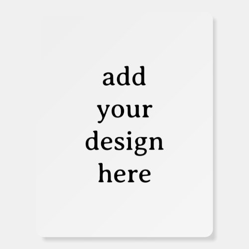 Create Your Own Simple Custom Round 11" x 14" Foam Board