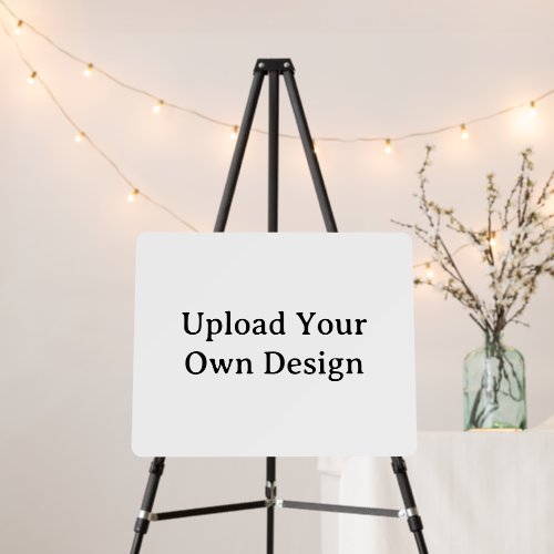 Create Your Own Simple Custom Round 20" x 16" Foam Board