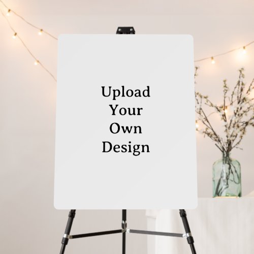 Create Your Own Simple Custom Round 22" x 28" Foam Board