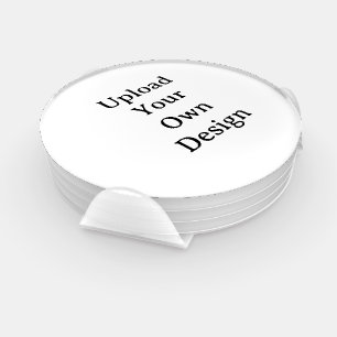 Create Your Own Simple Custom Round Coaster Set