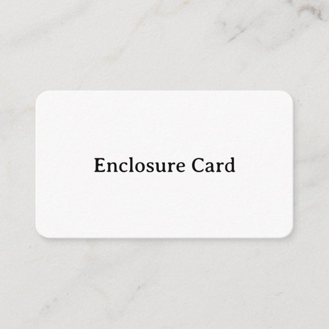 Create Your Own Simple Custom Rounded 3.5" x 2" Enclosure Card (Front)