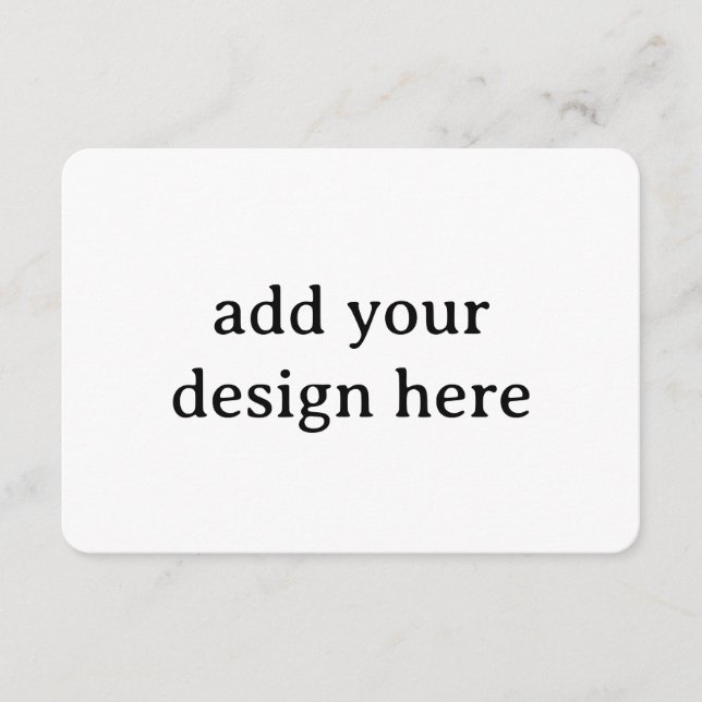 Create Your Own Simple Custom Rounded 3.5" x 5" Enclosure Card (Front)