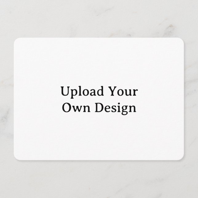 Create Your Own Simple Custom Rounded 4.5" x 6.25" Enclosure Card (Front)