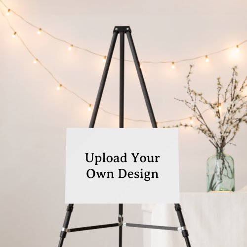 Create Your Own Simple Custom Square 18" x 12" Foam Board