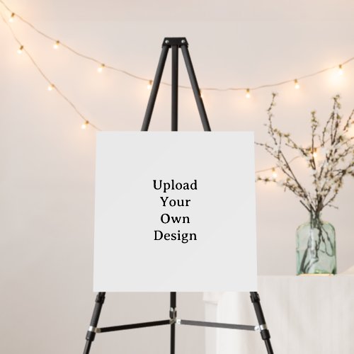Create Your Own Simple Custom Square 18" x 18" Foam Board