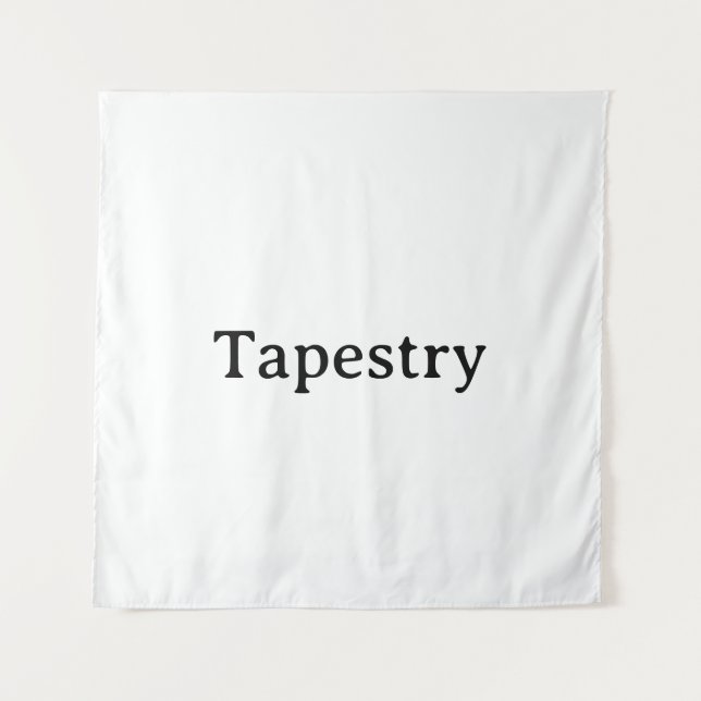 Create Your Own Simple Custom Square 57" x 57" Tapestry (Front)