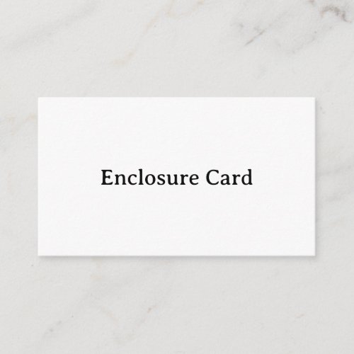 Create Your Own Simple Custom Squared 3.5" x 2" Enclosure Card
