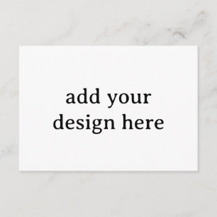 Create Your Own Simple Custom Squared 3.5" x 5" Enclosure Card