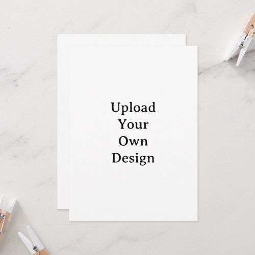 Create Your Own Simple Custom Squared 5.5" x 7.5" Invitation
