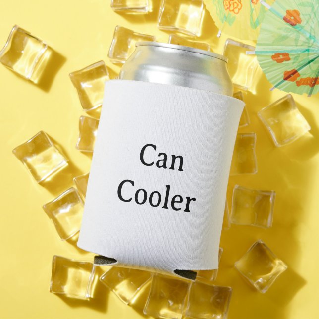 Create Your Own Simple Custom standard 12 oz Can Cooler (In Situ Summer)