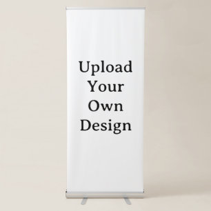 Create Your Own Simple Custom Vertical Retractable Banner