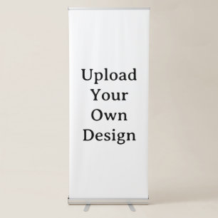 Create Your Own Simple Custom Vertical Retractable Banner