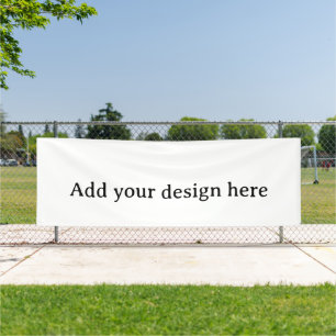 Create Your Own Simple Custom Vinyl 4' x 12' Banner