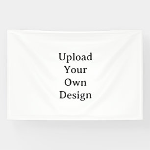 Create Your Own Simple Custom Vinyl 4' x 6' Banner