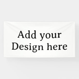 Create Your Own Simple Custom Vinyl 4' x 8' Banner