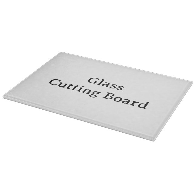 Create Your Own Simple Decorative Glass 11"x8" Cutting Board (Corner)