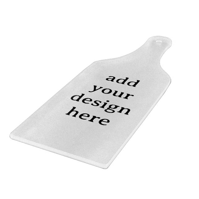 Create Your Own Simple Decorative Glass Paddle Cutting Board (Corner)