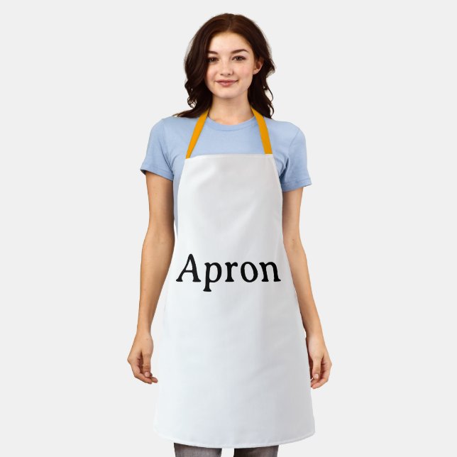  Create Your Own  Simple Design  Apron (Worn)