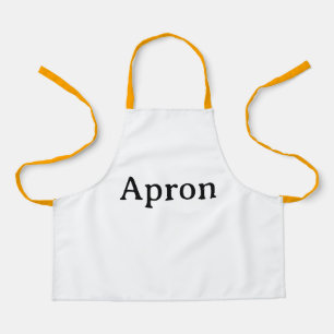  Create Your Own  Simple Design  Apron