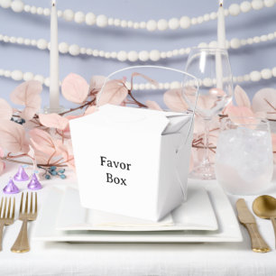 Create Your Own Simple Large 3" x 2.75" x 3.75" Favor Boxes
