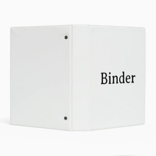 Create Your Own Simple Mini 1" Paper Capacity Binder