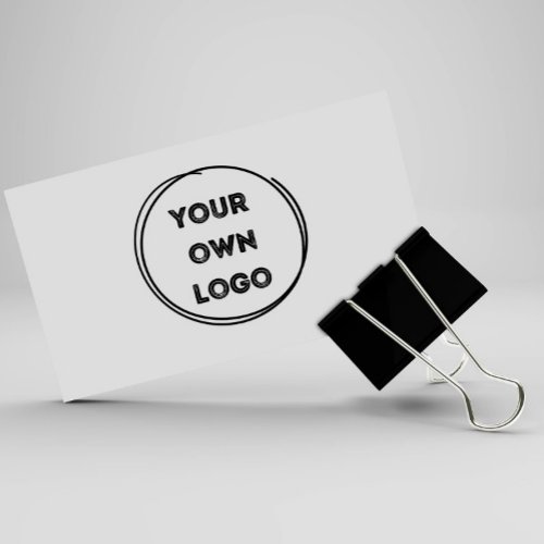 Create Your Own Simple Modern Custom Business Self_inking Stamp