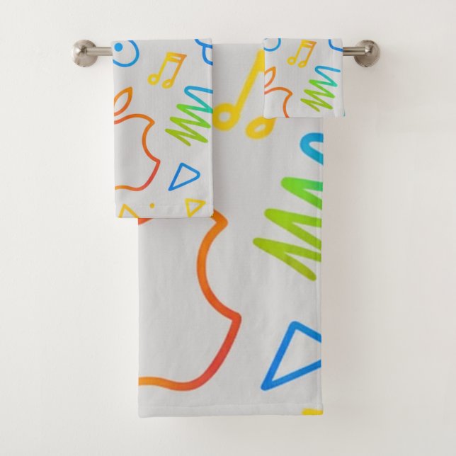 Create Your Own Simple personalized Trending Bath Towel Set (Insitu)