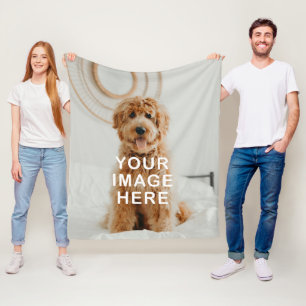 Create Your Own Simple Single Image/Photo Fleece Blanket