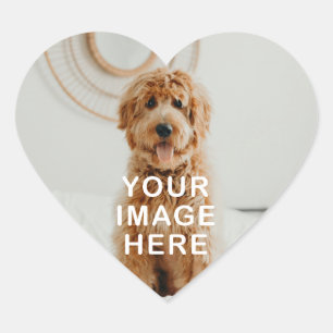 Create Your Own Simple Single Image/Photo Heart Sticker