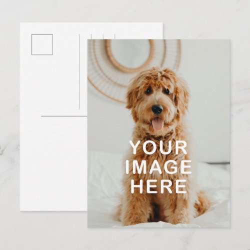 Create Your Own Simple Single Image Postcard
