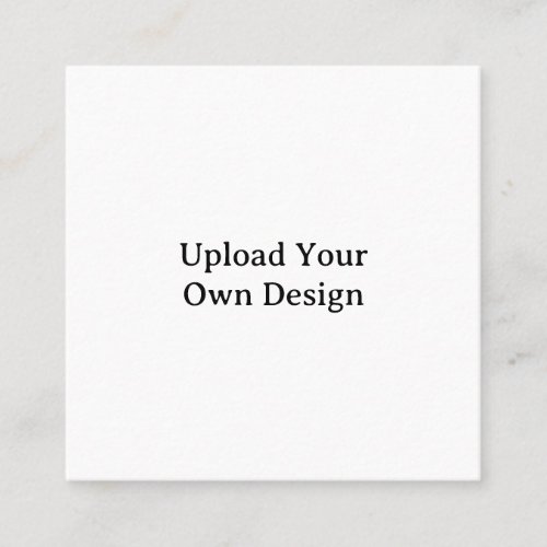 Create Your Own Simple Square 2.5" x 2.5" Discount Card
