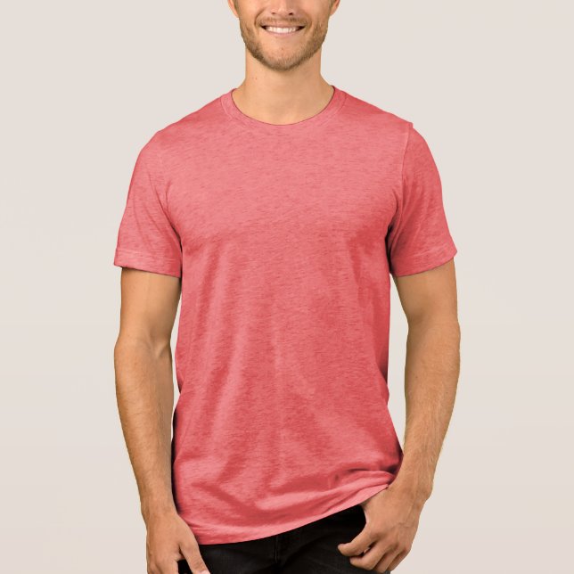 Create Your Own simple Tri-Blend Shirt (Front)