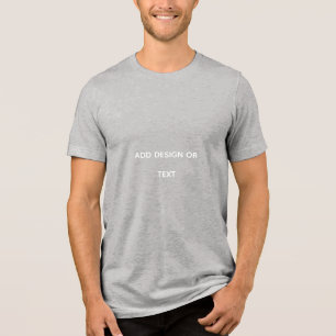Create Your Own simple Tri-Blend Shirt