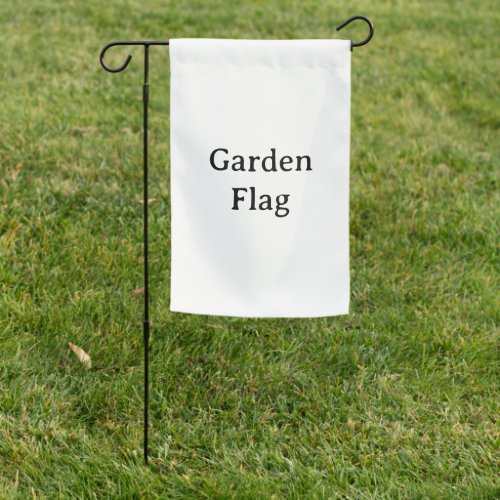 Create Your Own Simple Weatherproof Personalized Garden Flag